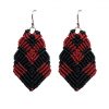 Pair of Red & Black Tree of Hearts