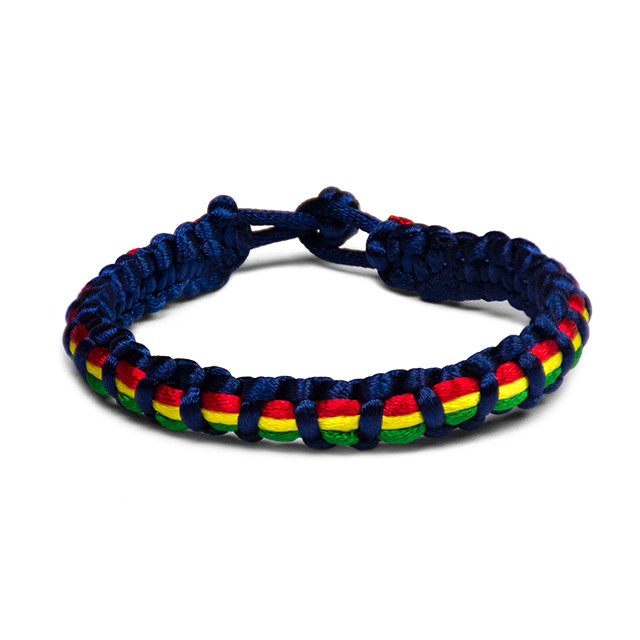 Rastafari Satin Bracelet